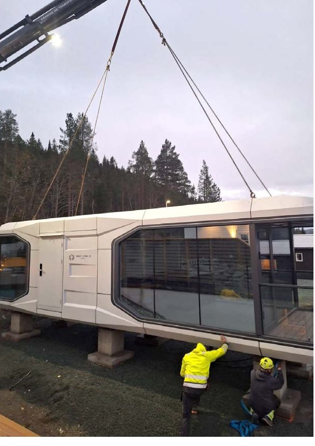 On-site lifting — Norway